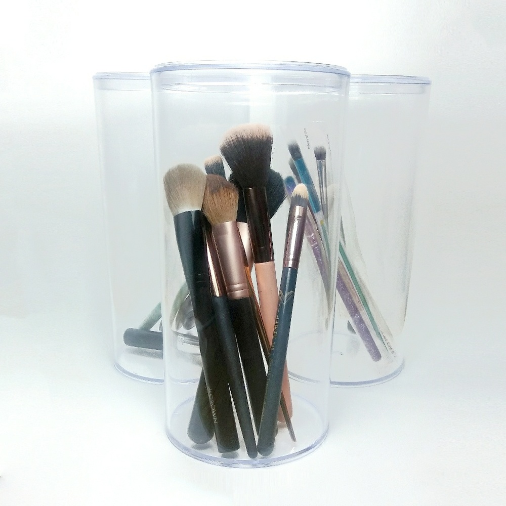 Makeup, Cosmetics, Etc - 3 Pack Storage Containers